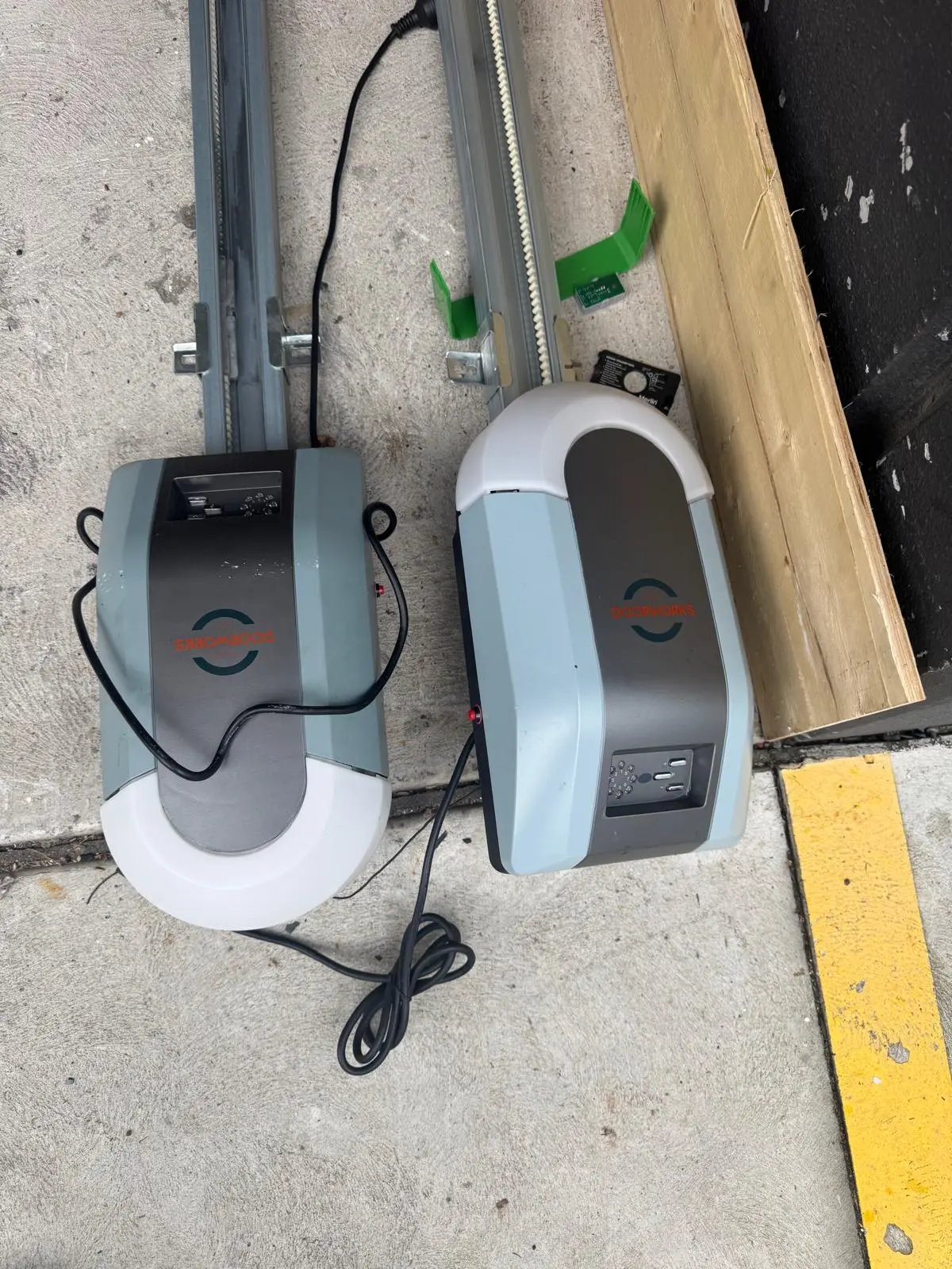 Doorworks heavy-duty garage door opener installation